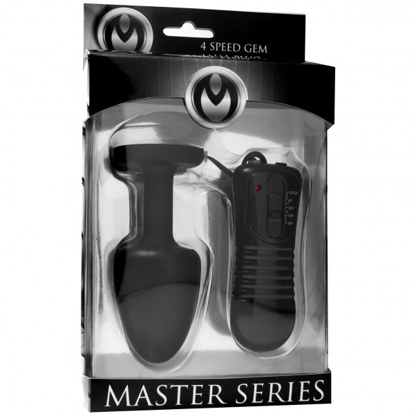 Master Series Paragon Gem Vibrerende Analplugg  10