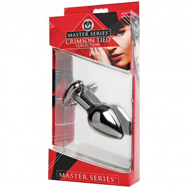 Master Series Crimson Tied Scarlet Heart Analplugg  10