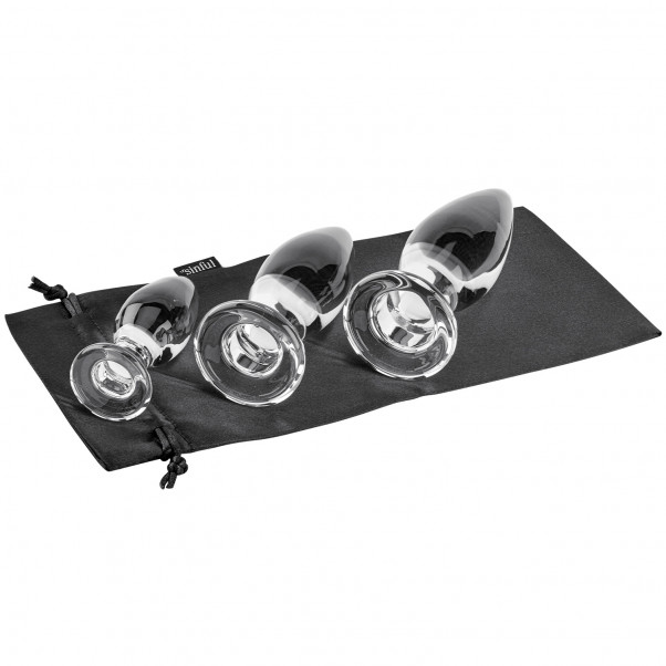 Sinful BumBum Glass Butt Plugg Sett  3