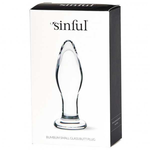Sinful BumBum Glass Butt Plugg Small  4