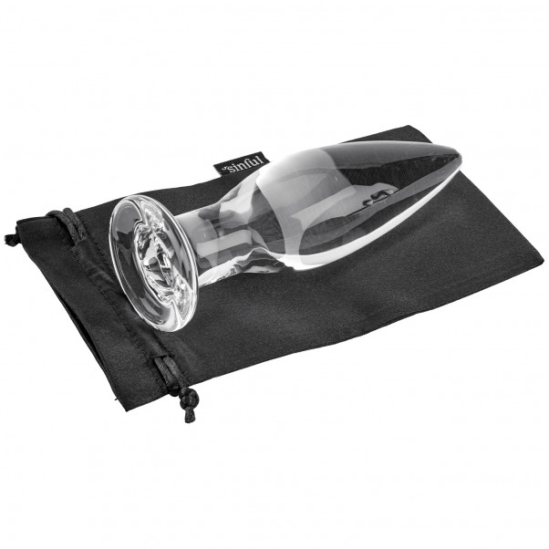 Sinful BumBum Glass Butt Plugg Large  2