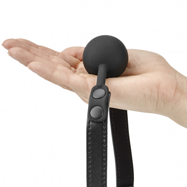 Obaie Imitert Lær Silikon Gag