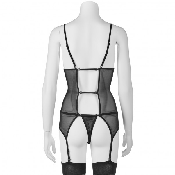 Nortie Thora Blonde Bodystockingsett med Hofteholder  3