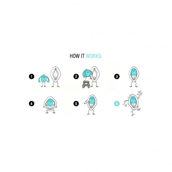 Dame Products EVA II Håndfri Vibrator  5