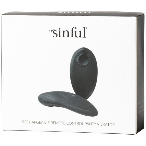 Sinful Oppladbar Fjernstyrt Trusevibrator  100