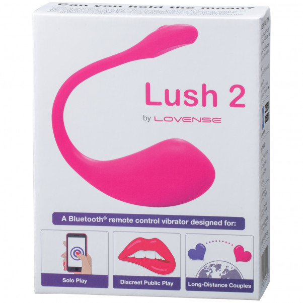 Lovense Lush 2 App-styrt G-punktsvibrator bilde av emballasje 100