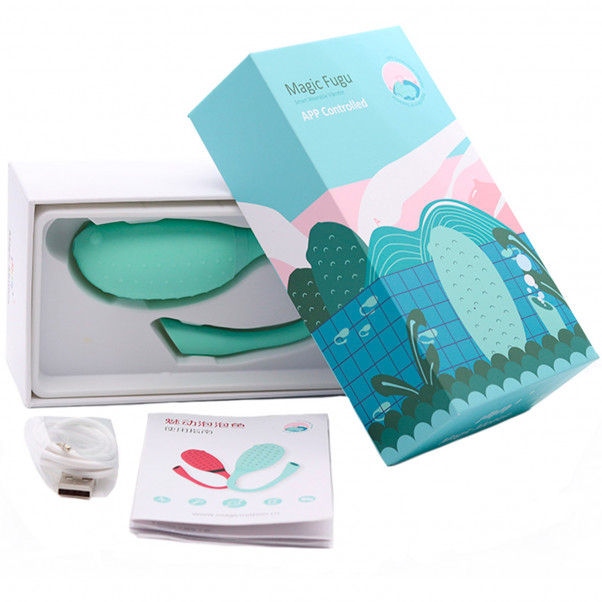 Magic Motion Fugu app-styrt vibrator bilde av emballasje 90