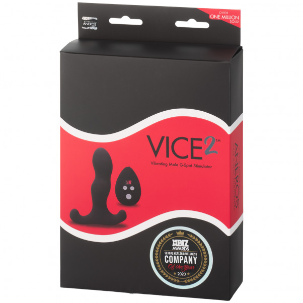 Aneros VICE 2 Fjernbetjent Prostata Stimulator Pack 90