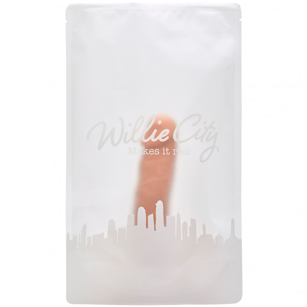 Willie City Luxe Superrealistisk Silikondildo 20 cm  6