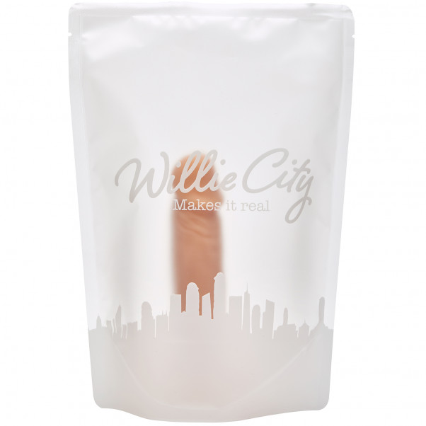 Willie City Luxe Realistisk Silikondildo med Sugekopp 15 cm  100
