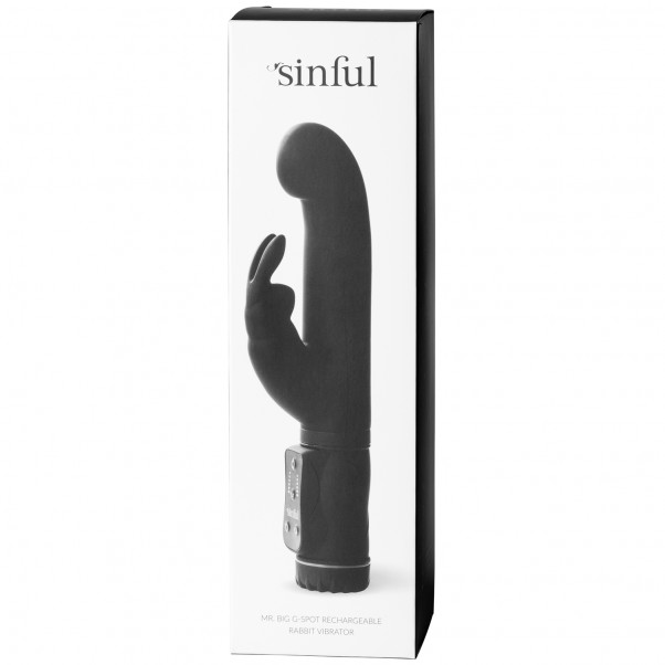 Sinful Mr. Big G-Spot Oppladbar Rabbitvibrator  7