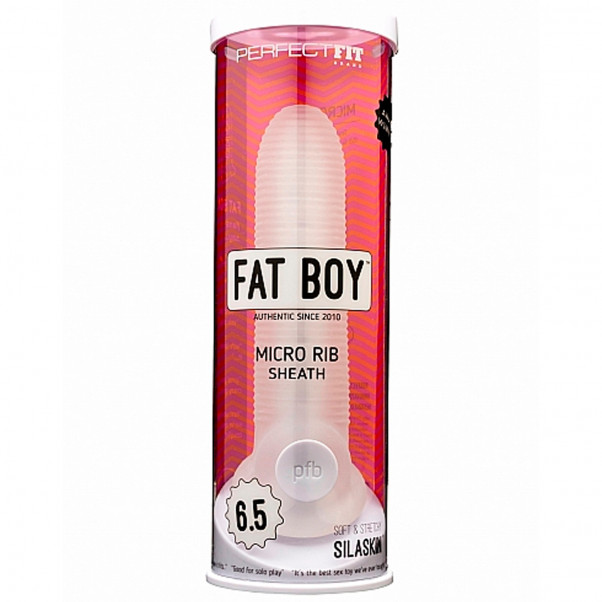 Perfect Fit Fat Boy Micro Ribbed Large Penis Sleeve  4