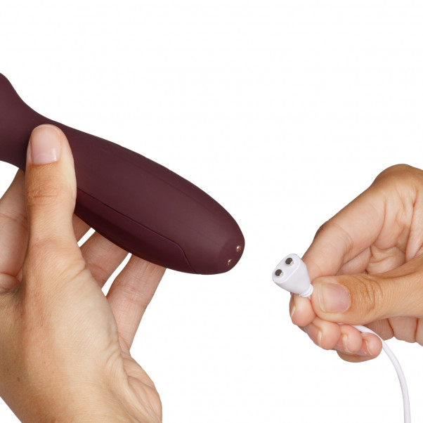 Amaysin Mini Magic Wand Oppladbar Vibrator produkt i hånd 51