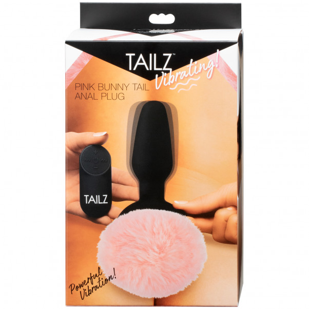 Tailz Bunny Tail Vibrerende Analplugg med Fjernkontroll  100