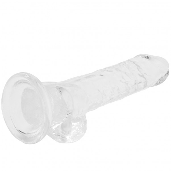 Willie City Classic Realistisk Dildo Gjennomsiktig 19,5 cm  3