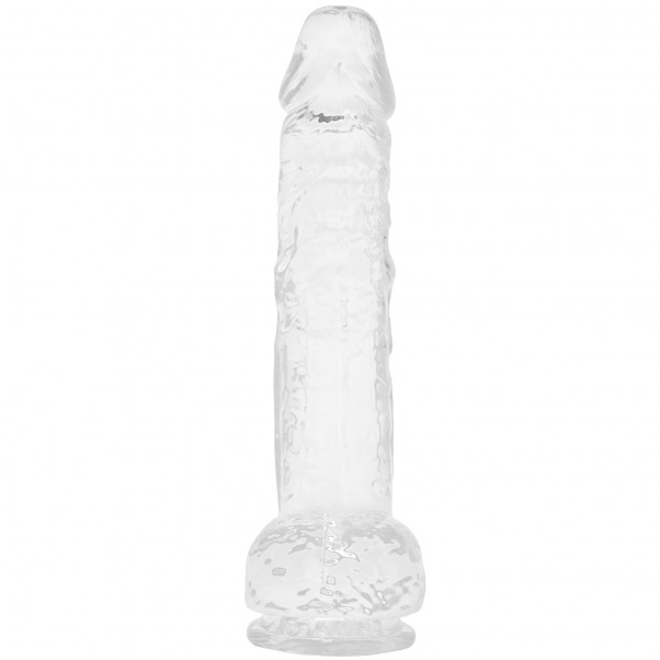 Willie City Classic Realistisk Dildo Gjennomsiktig 24,5 cm  2