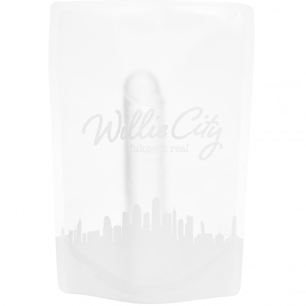 Willie City Realistisk Dildo med Sugekopp Klar 18 cm  5