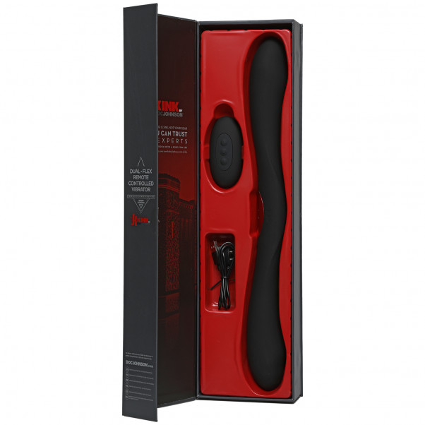 Kink Dual Flex Fjernstyrt Dobbeldildo  99