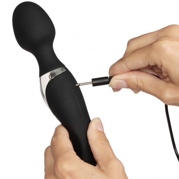 Sinful Curvy Double Pleasure Oppladbar Magic Wand Vibrator  51