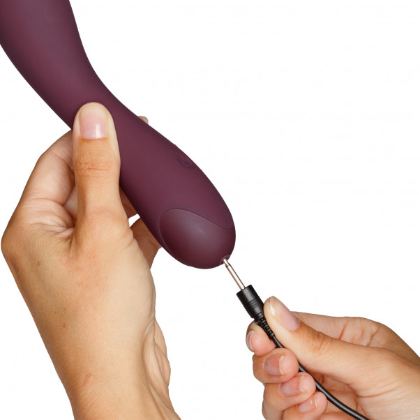 Amaysin Pleasure Oppladbar G-punktsvibrator Produktbilde med hånd 51
