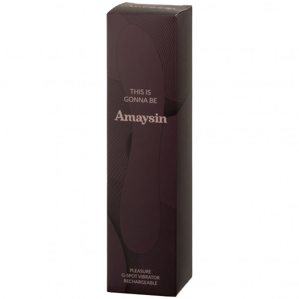 Amaysin Pleasure Oppladbar G-punktsvibrator Emballasjebilde 100