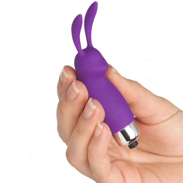Baseks Teasing Rabbitvibrator produkt i hånd 50
