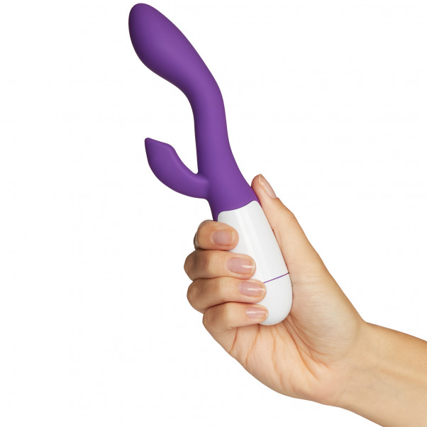 Baseks Curvy Rabbitvibrator for Nybegynnere produkt i hånd 50