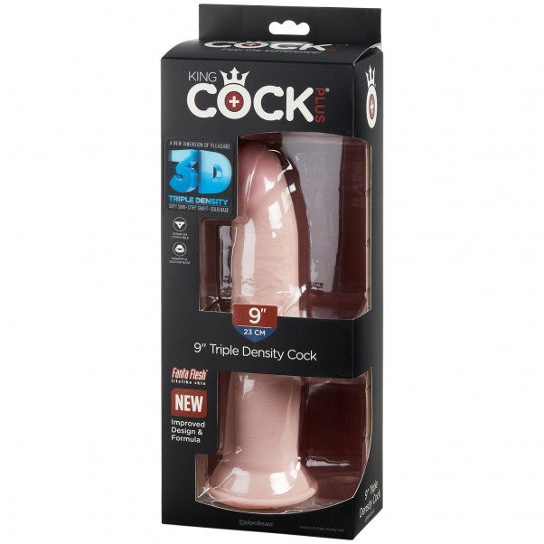 King Cock Plus Triple Density Dildo 26 cm Emballasjebilde 90
