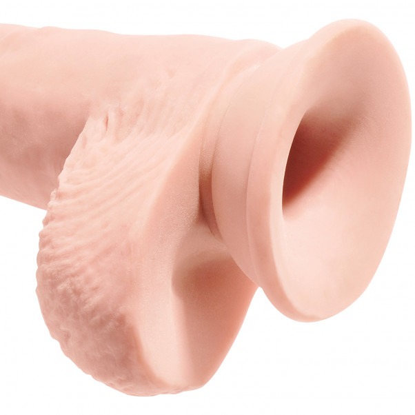 King Cock Plus Triple Density Fat Dildo med Pung 27,5 cm  3