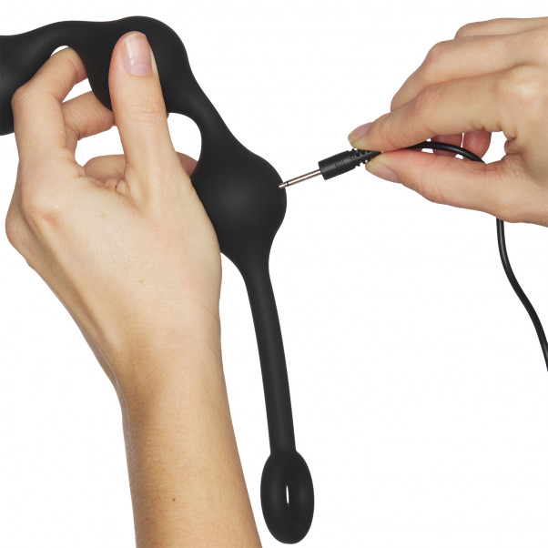 Nexus Quattro Vibrerende Fjernstyrte Analkuler produkt i hånd 52