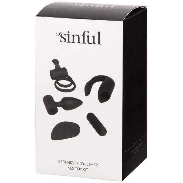 Sinful Best Night Together Sexleketøyssett bilde av emballasje 90