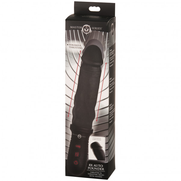 Master Series 8X Auto Pounder Thrusting Dildo Emballasjebilde 90