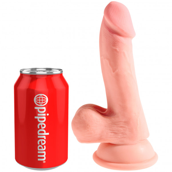 King Cock Plus Triple Density Dildo med Pung 20 cm Produktbilde 4