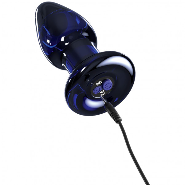 Icicles No 85 Vibrerende Analplugg i Glass produktbilde 5