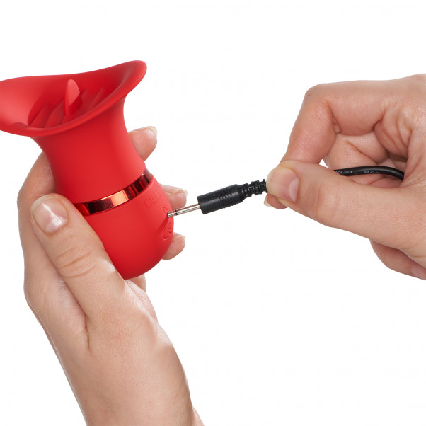 CalExotics French Kiss Charmer Vibrator produkt i hånd 51