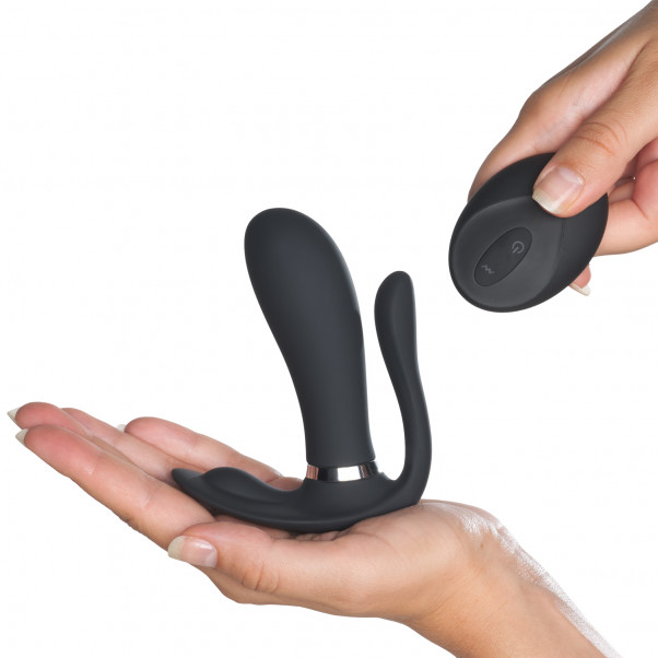 Sinful Triple Teaser Fjernstyrt Vibrator Produktbilde med hånd 52