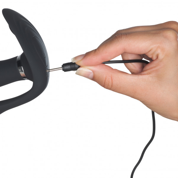 Sinful Triple Teaser Fjernstyrt Vibrator Produktbilde med hånd 53