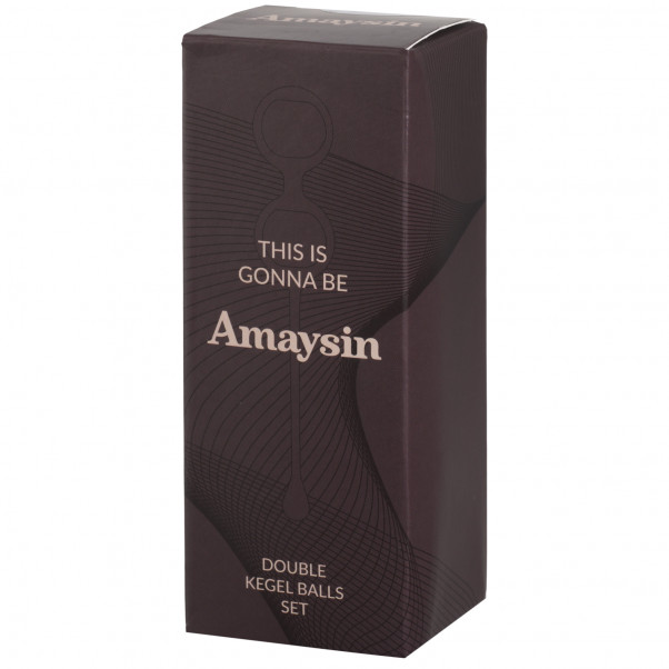 Amaysin Dobbelt Vaginakulesett Emballasjebilde 90