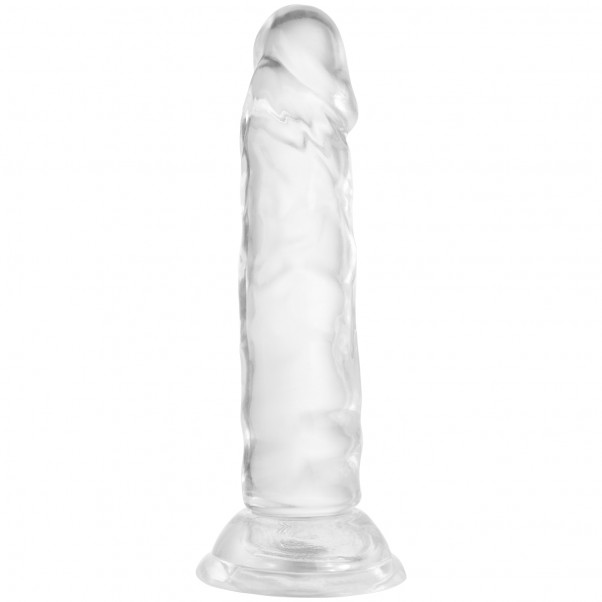 Willie City Gjennomsiktig Realistisk Dildo med Sugekopp 13 cm 1