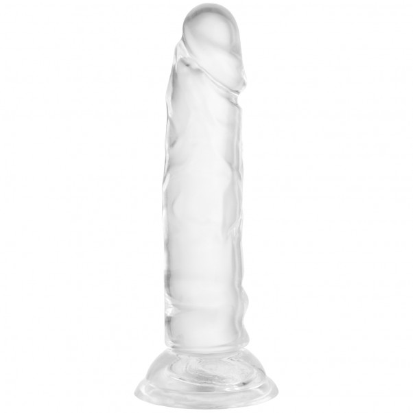 Willie City Gjennomsiktig Realistisk Dildo med Sugekopp 13 cm 3