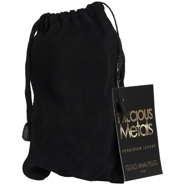 Precious Metals Large Jewel Butt Plug 90