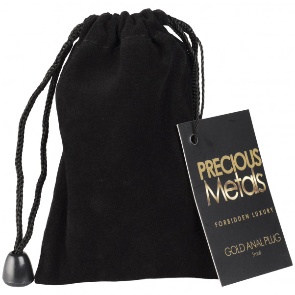 Precious Metals Liten Juvel Analplugg Emballasjebilde 90