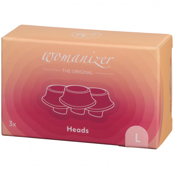 Womanizer Rosa Sugehoder 3 stk. Large  90
