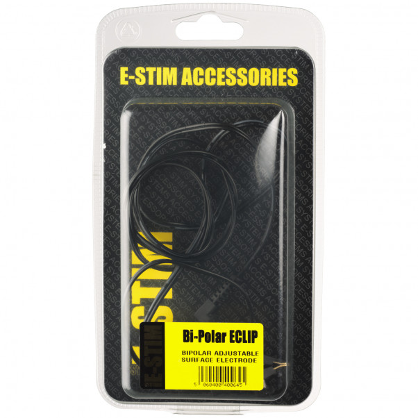 E-Stim Eclip Bi-Polar Electro Brystklemmer Emballasjebilde 90