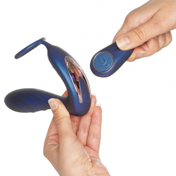 Hueman Black Hole Analvibrator med Penisring  51