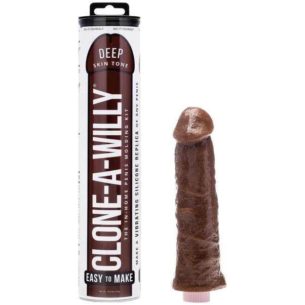 Clone-A-Willy DIY Hjemmelaget Dildo Klone-sett Mørk Hudtone Produktbilde 1