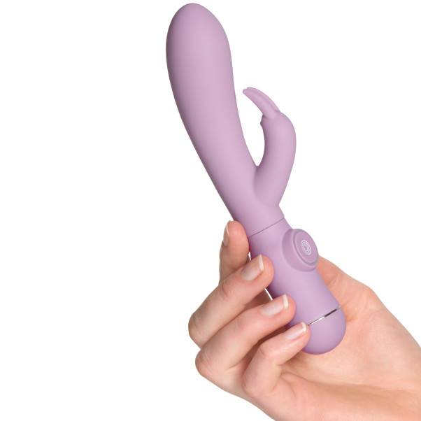 Baseks Teasing Mini Rabbitvibrator Produktbilde med hånd 50