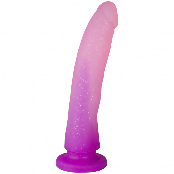 Baseks Gradient Glitter Medium Dildo 20 cm Produktbilde 1