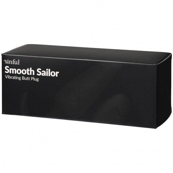Sinful Smooth Sailor Vibrerende Analplugg Emballasjebilde 90