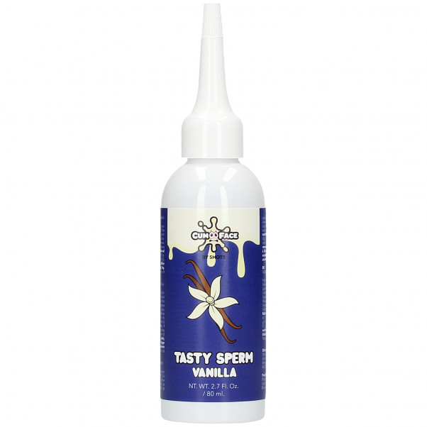 Cum Face Tasty Sperm Væske med Vaniljesmak 80 ml Produktbilde 1
